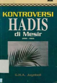 Image of Kontroversi Hadis Di Mesir (1890-1960)